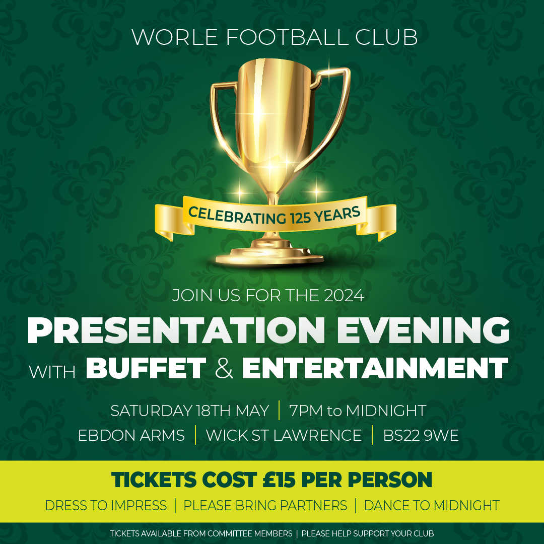 Worle FC Presentation Evening Adults