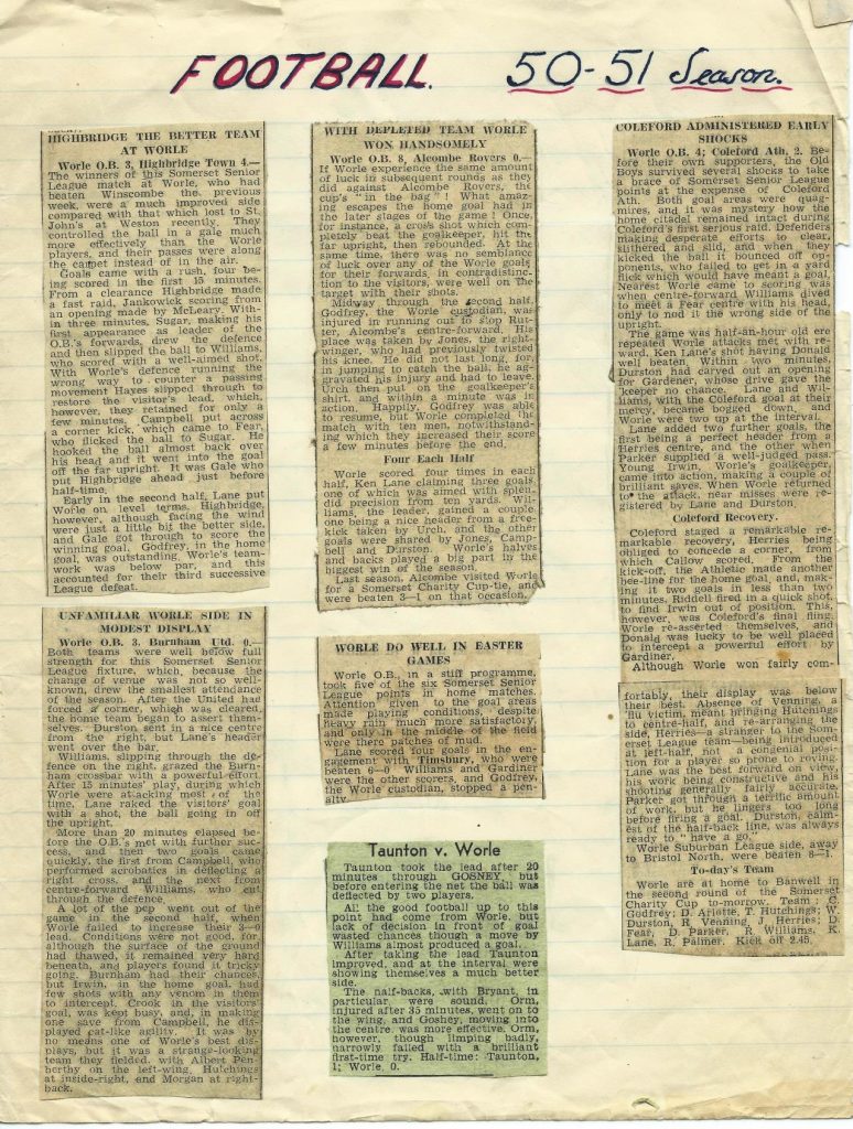 1950/1951 Cuttings