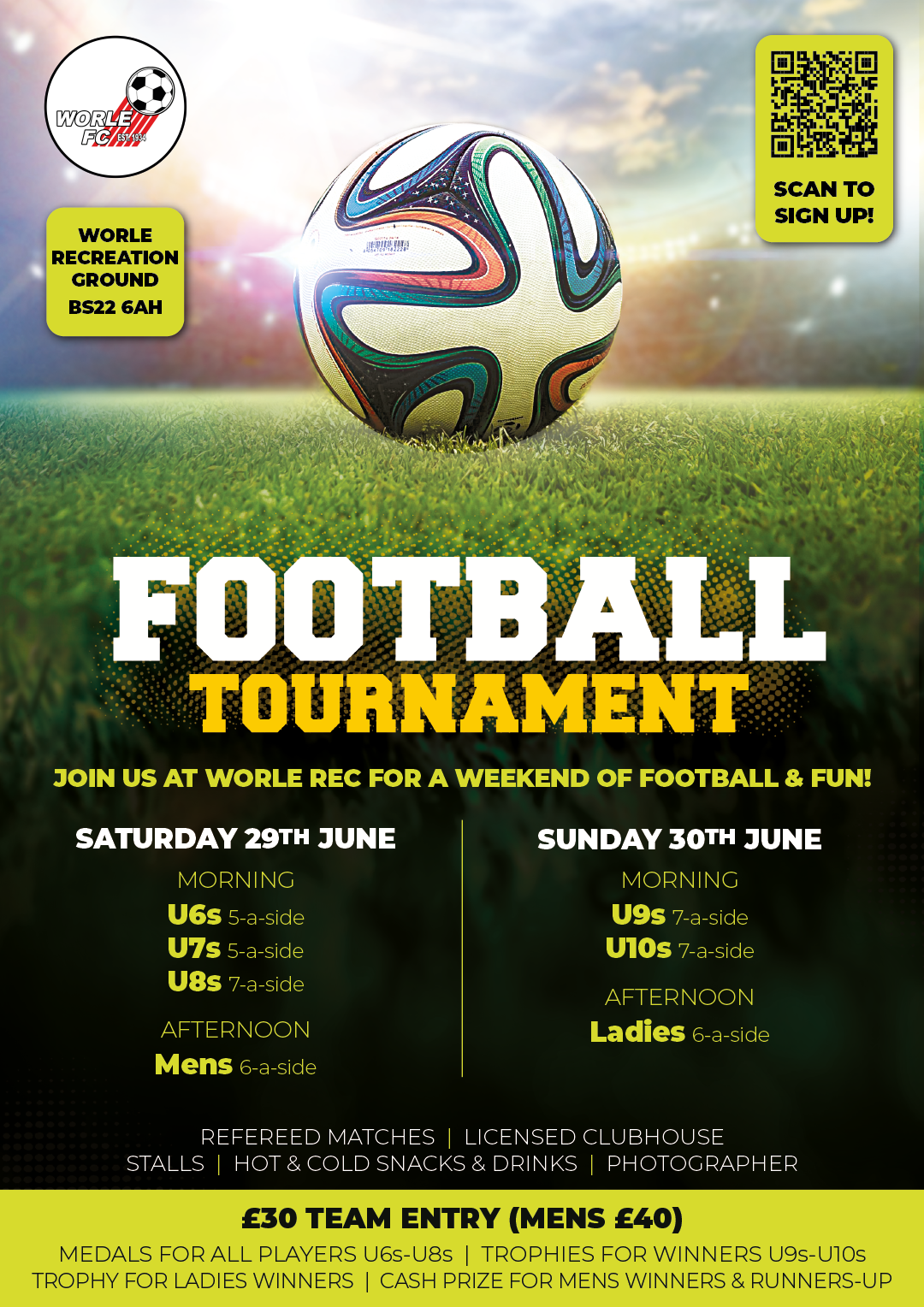 Worle FC Tournament